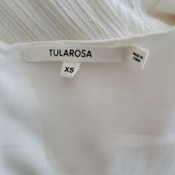 Tularosa Savannah Boho Dress in Ivory Size XS - Picture 8 of 10